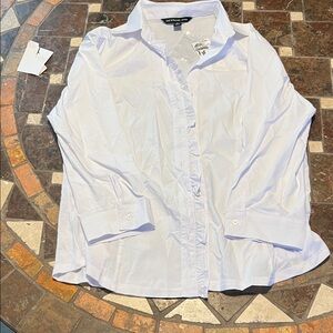 Zac & Rachel Crisp White Blouse